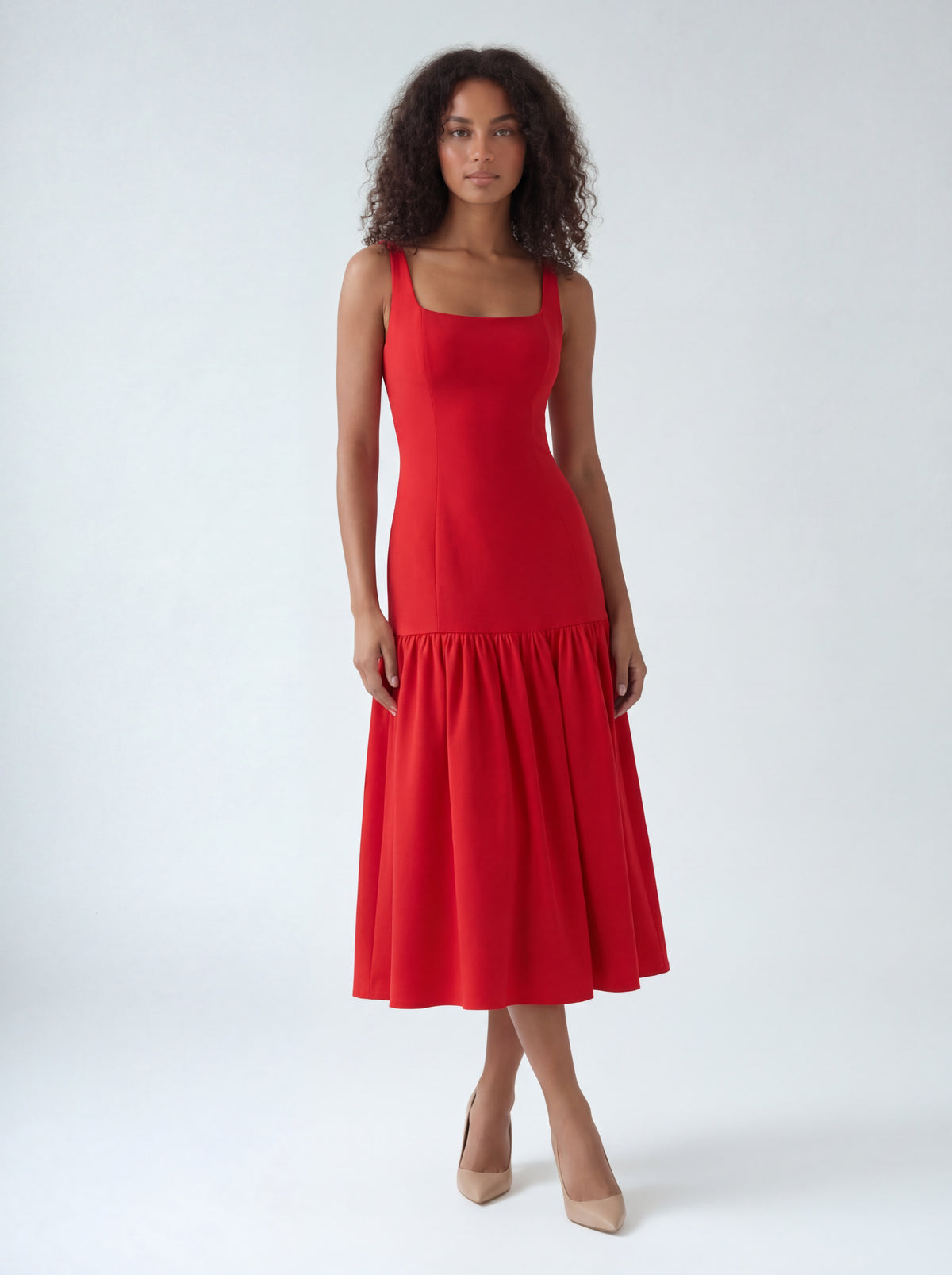 Hanne – Midi Kjole