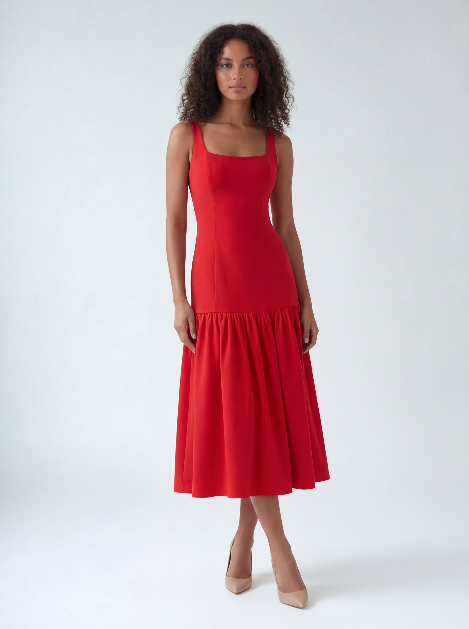 Hanne – Midi Kjole
