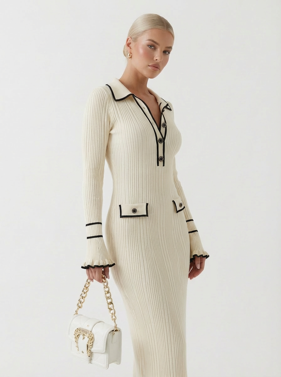 Olivia – Midi Kjole